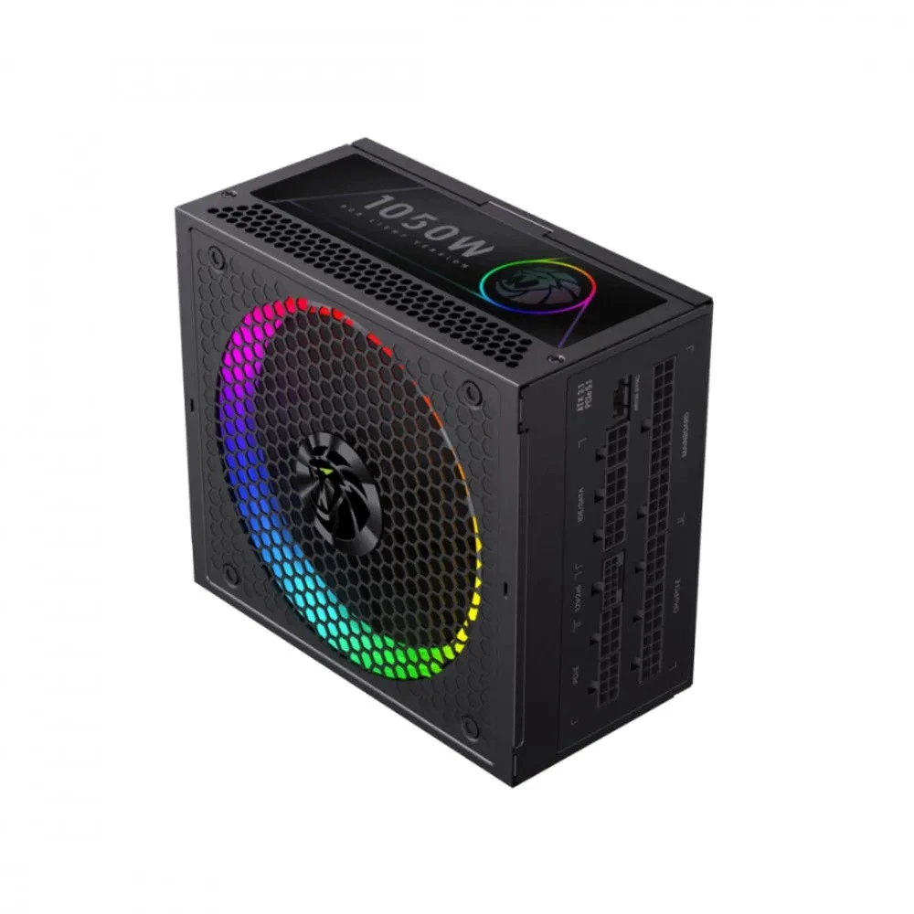 Блок питания GameMax RGB 1050G 2109-1050B0049 1050 Вт, 80+ Gold