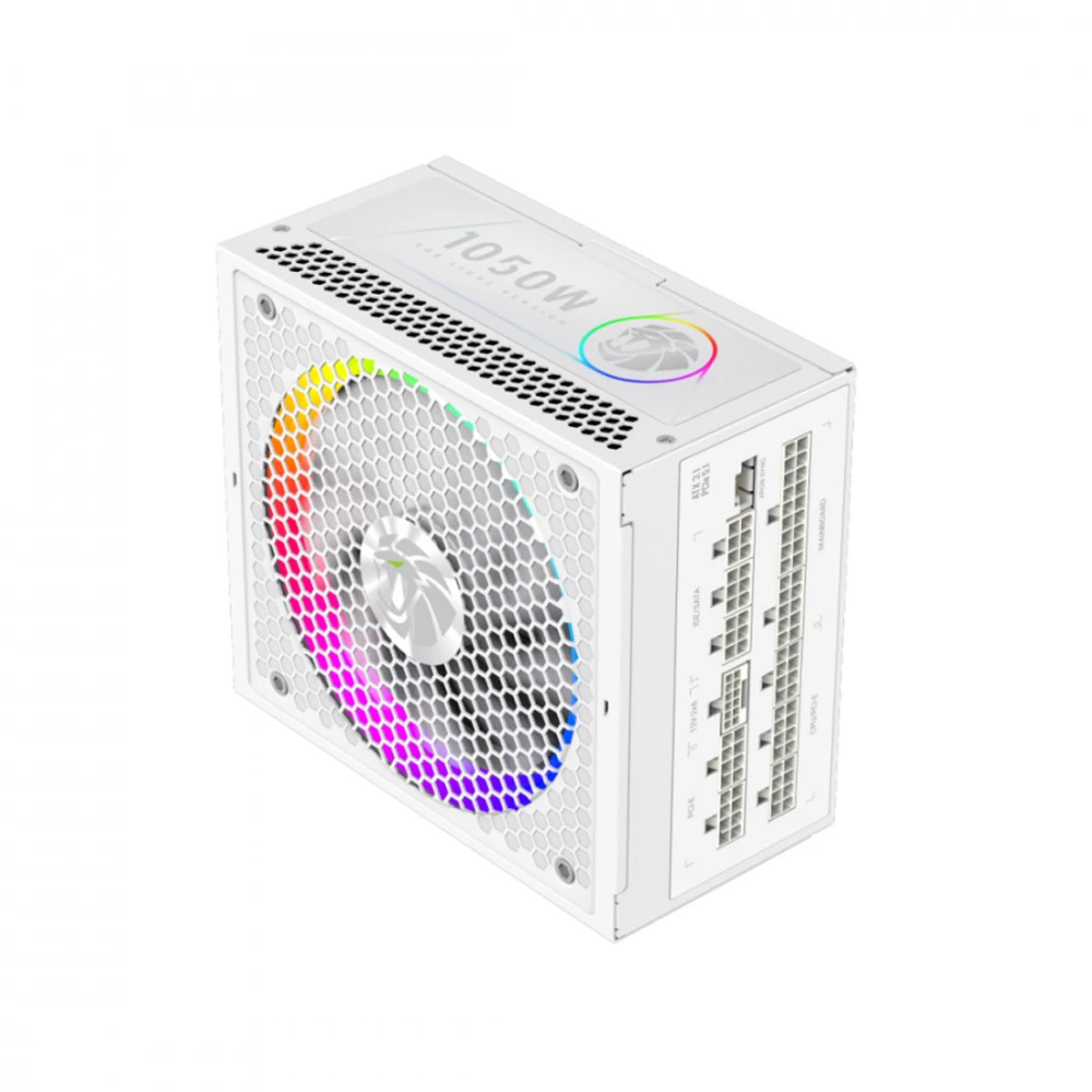 Блок питания GameMax RGB PRO 1050G WH 2109-1050B0047 1050 Вт, 80+ Gold