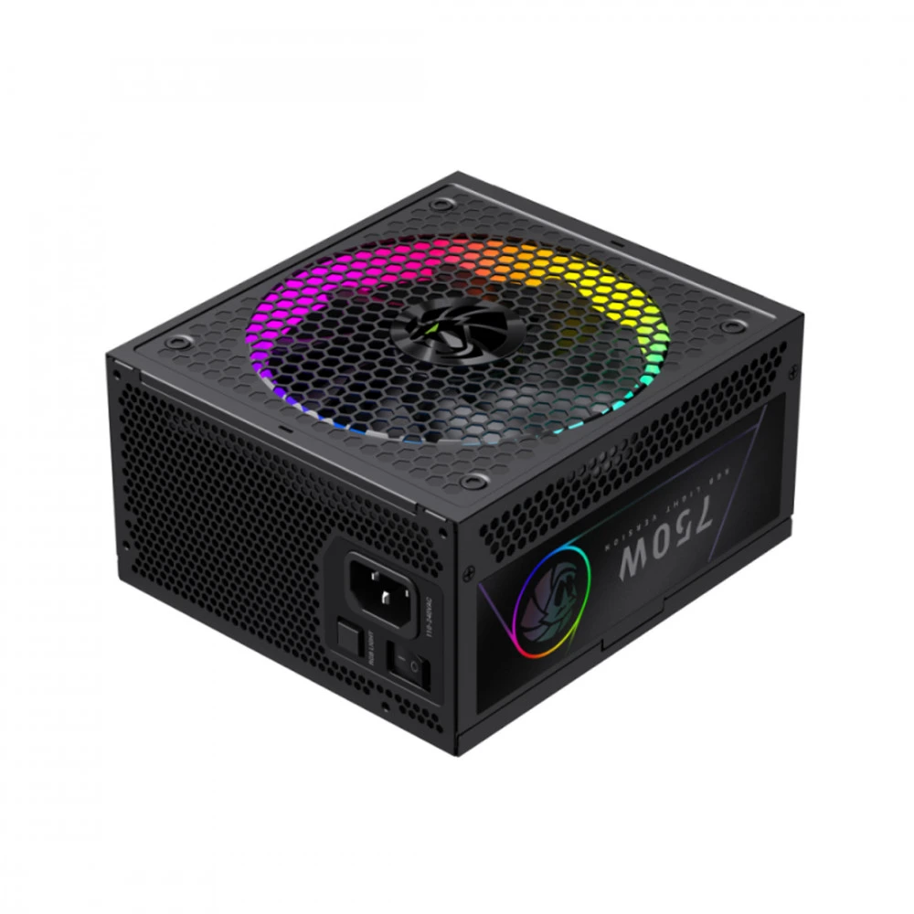 Блок питания GameMax RGB 750G 2141-0750B0016 750 Вт, 80+ Gold