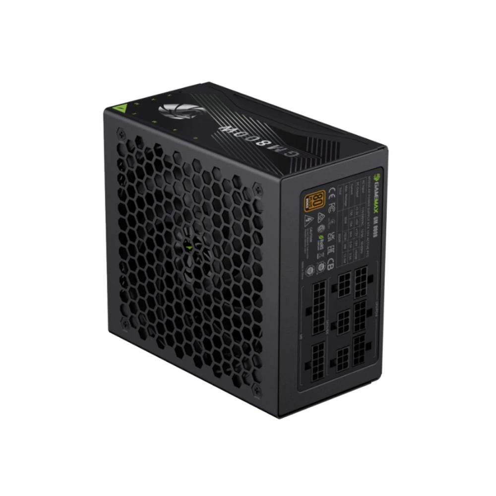 Блок питания GameMax GM 800B 2140-0800B0007 800 Вт, 80+ Bronze
