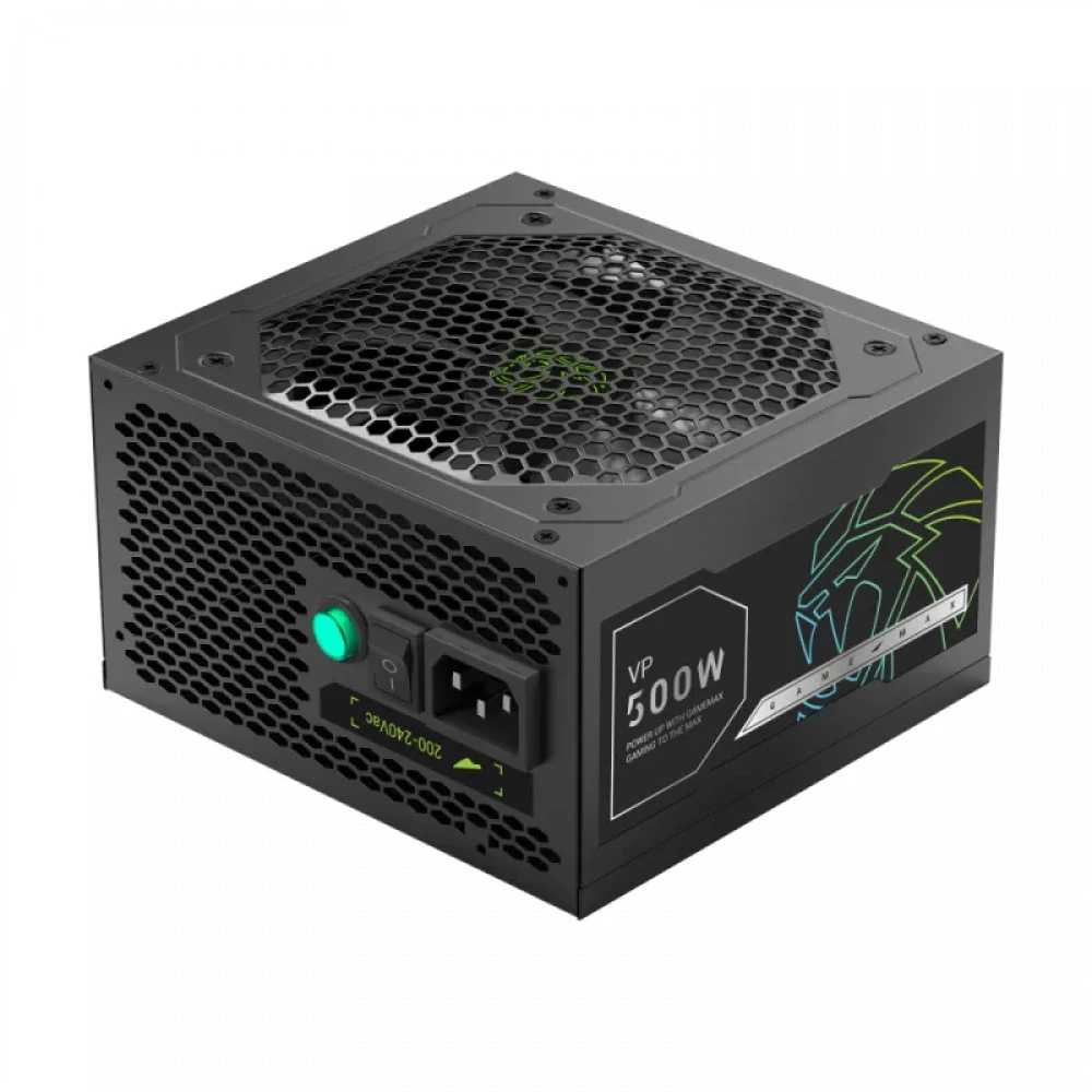 Блок питания GameMax VP 500S 2124-0500R0026 500 Вт, 80+