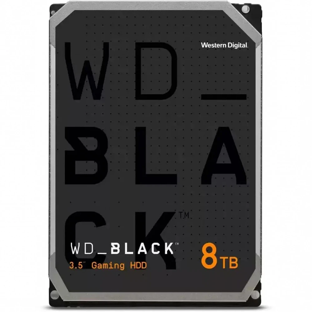 Жесткий диск Western Digital Black WD8002FZBX, 8ТБ HDD (классические), 8 ТБ, 3.5 дюйма, SATA