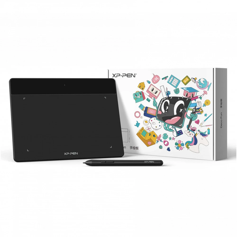 Графический планшет XP-Pen CT1060 DECO FUN L_BK 5080, 8192, 256.32 x 144.18 мм