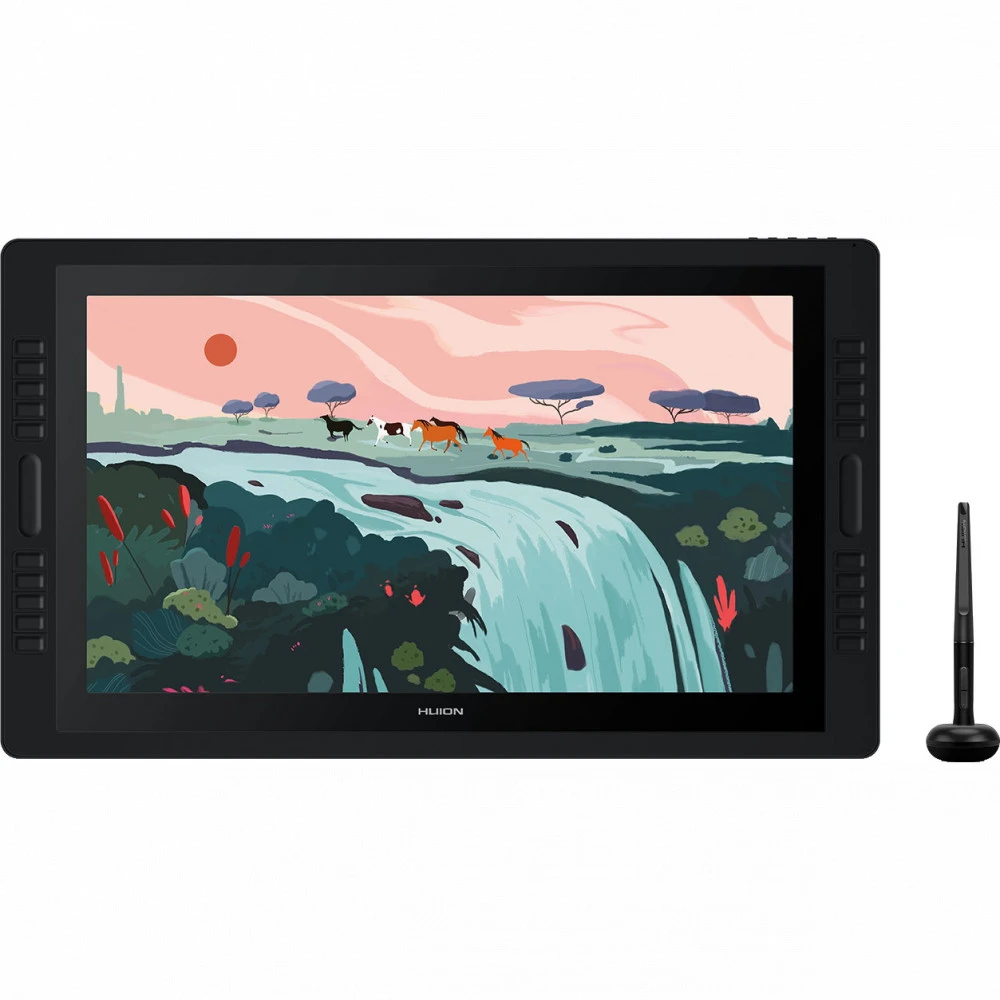 Графический планшет Huion Kamvas Pro 24 (4K) GT2401 5080, 8192, 527.04 x 296.46 мм, Цветной дисплей
