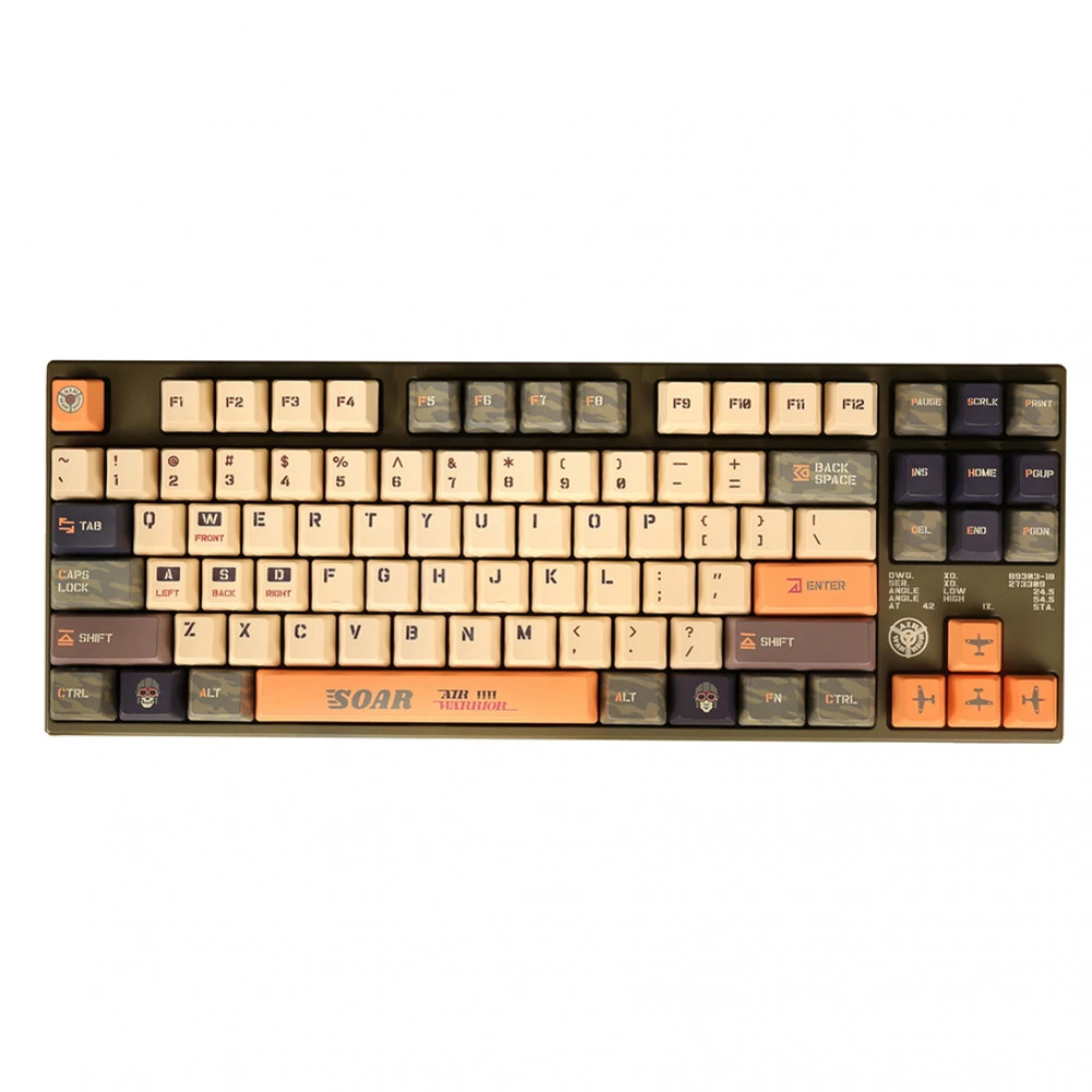 Клавиатура Varmilo Warrior-Soar VEM87 EC V2 Sakura Switch A33A036A9A3A01A032 Проводная