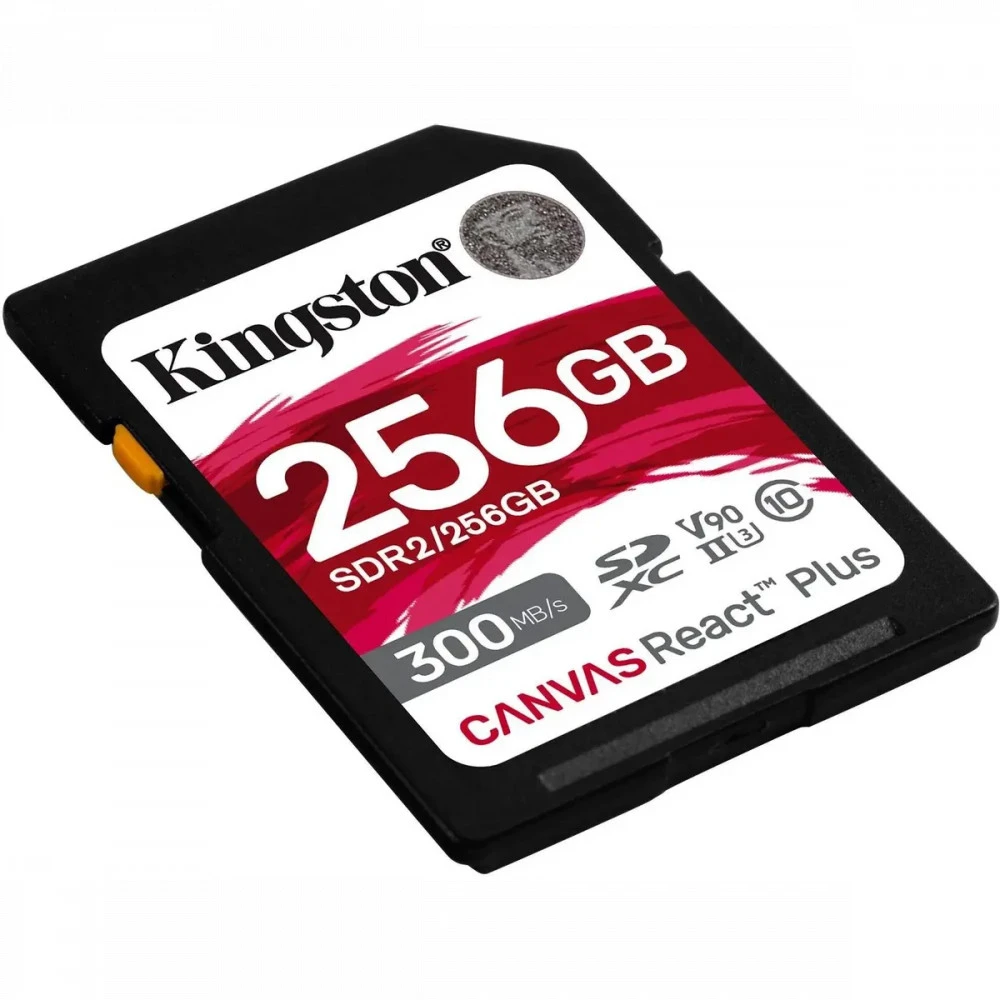 Флеш (Flash) карты Kingston Canvas React Plus SDR2/256GB 256 ГБ