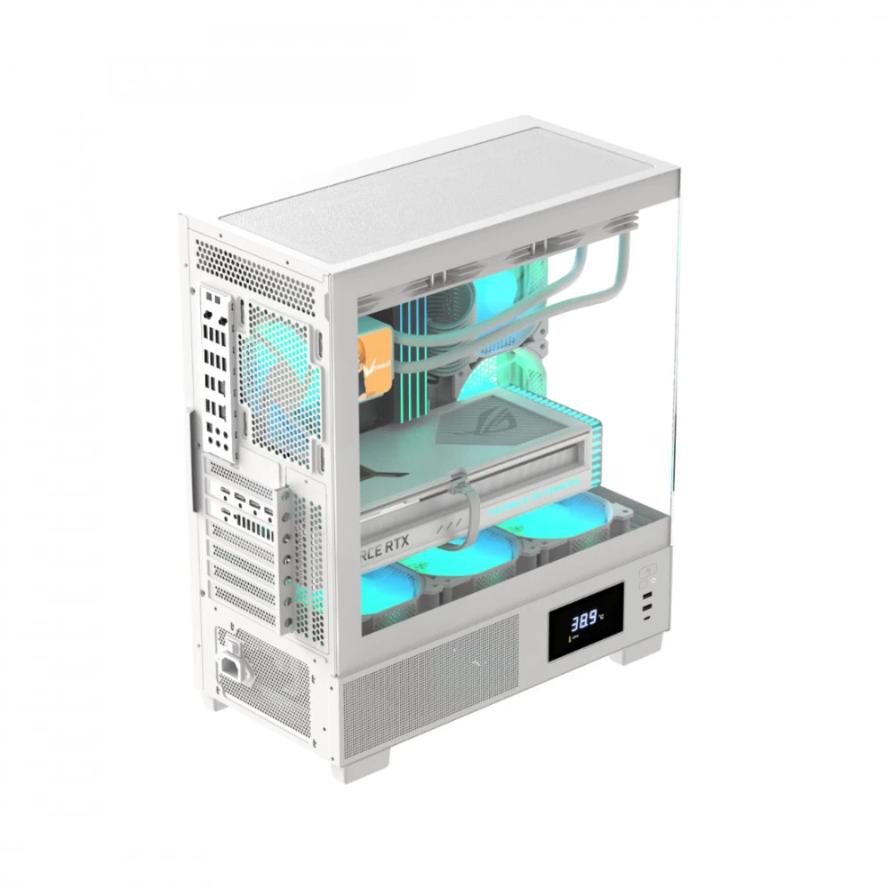 Корпус Formula Crystal E1 Cosmic White Mid-Tower