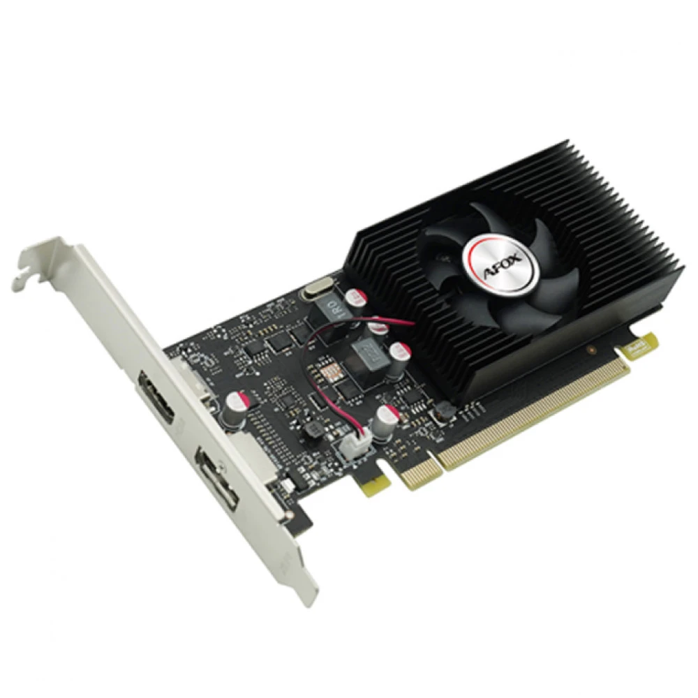 Видеокарта AFOX GT1030 D5 LP Single Fan AF1030-2048D5L5-V4 2 ГБ