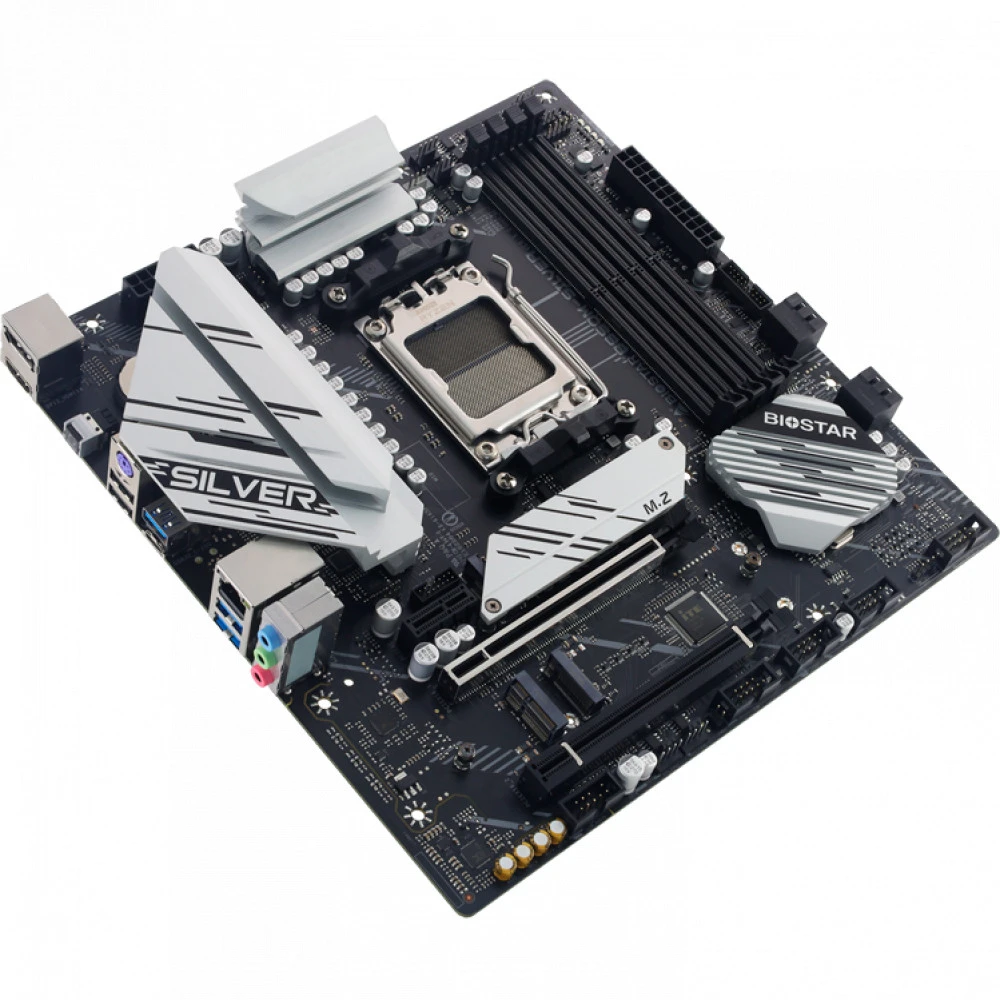 Материнская плата BIOSTAR B650M-SILVER Micro-ATX, AMD AM5