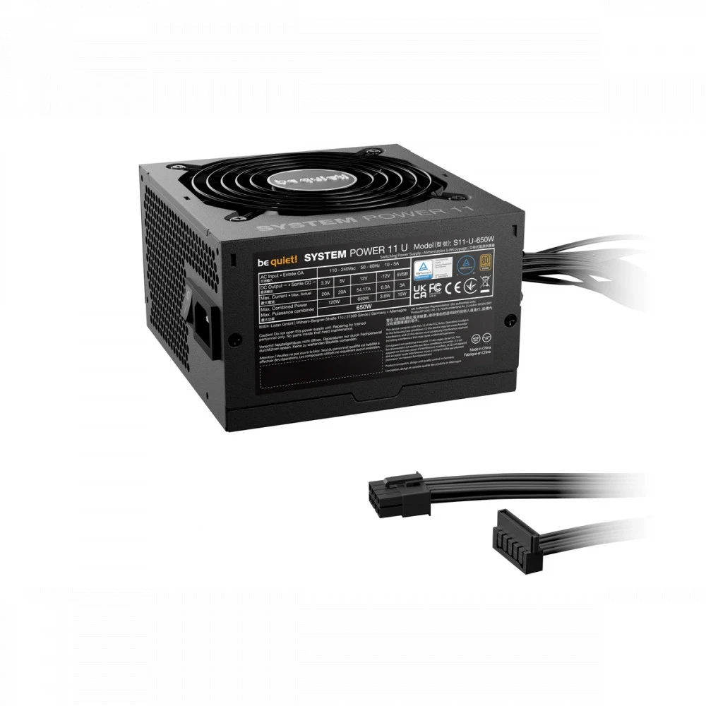 Блок питания be quiet! System Power 11 650W BP011EU 650 Вт, 80+ Bronze