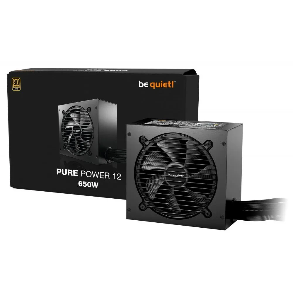 Блок питания be quiet! Pure Power 12 650W BP002EU 650 Вт, 80+ Gold