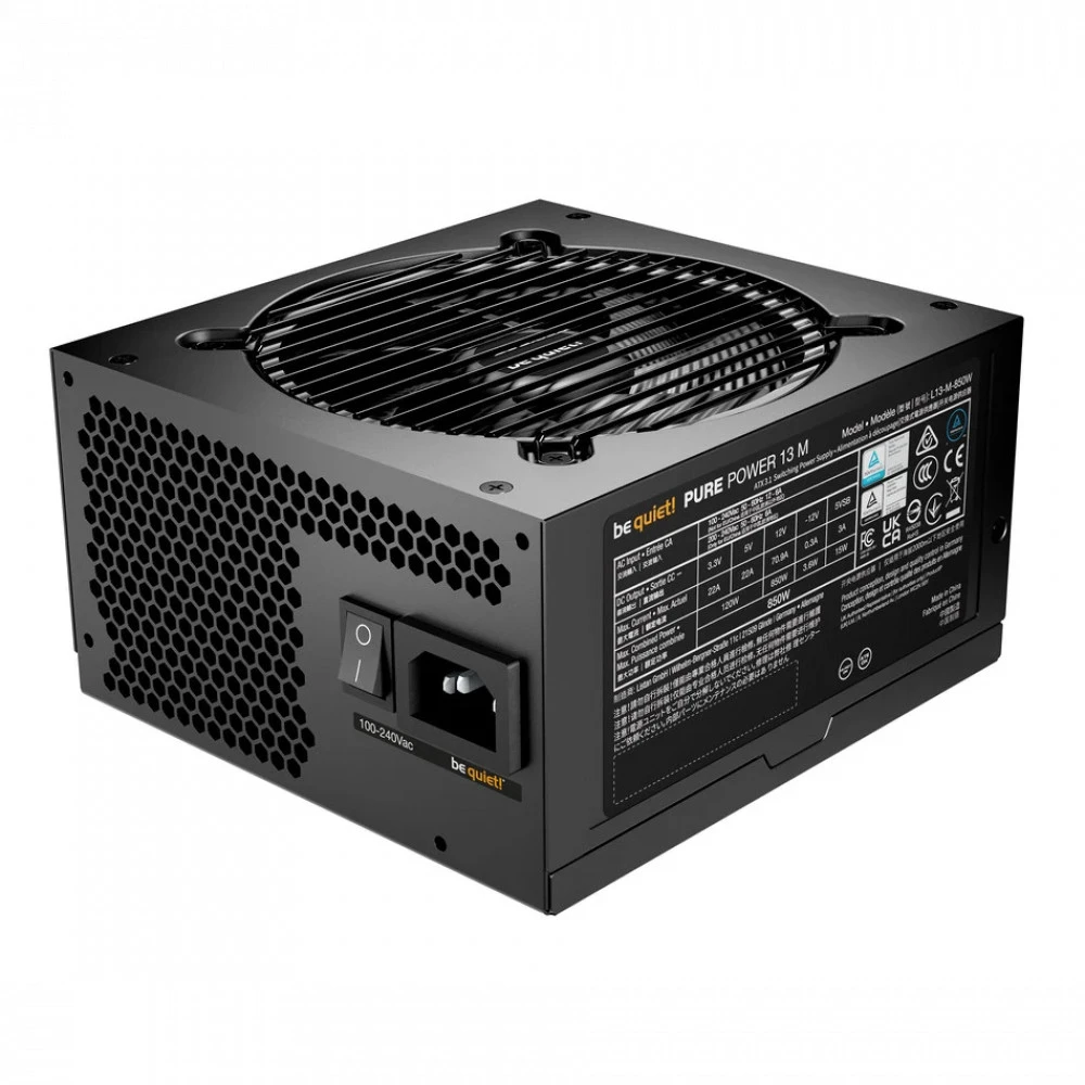 Блок питания be quiet! Pure Power 13M 850W BP027EU 850 Вт, 80+ Bronze