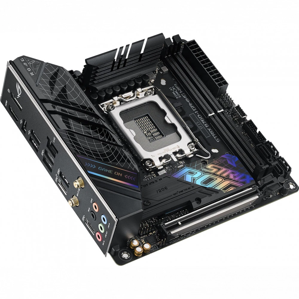Материнская плата Asus ROG STRIX B760-I GAMING WIFI 90MB1D90-M0EAY0 Mini-ITX, LGA 1700