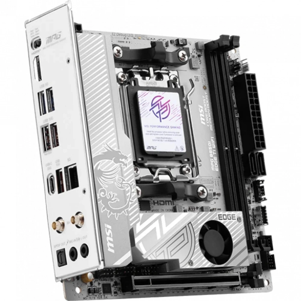 Материнская плата MSI MPG B850I EDGE TI WIFI Mini-ITX, AMD AM5