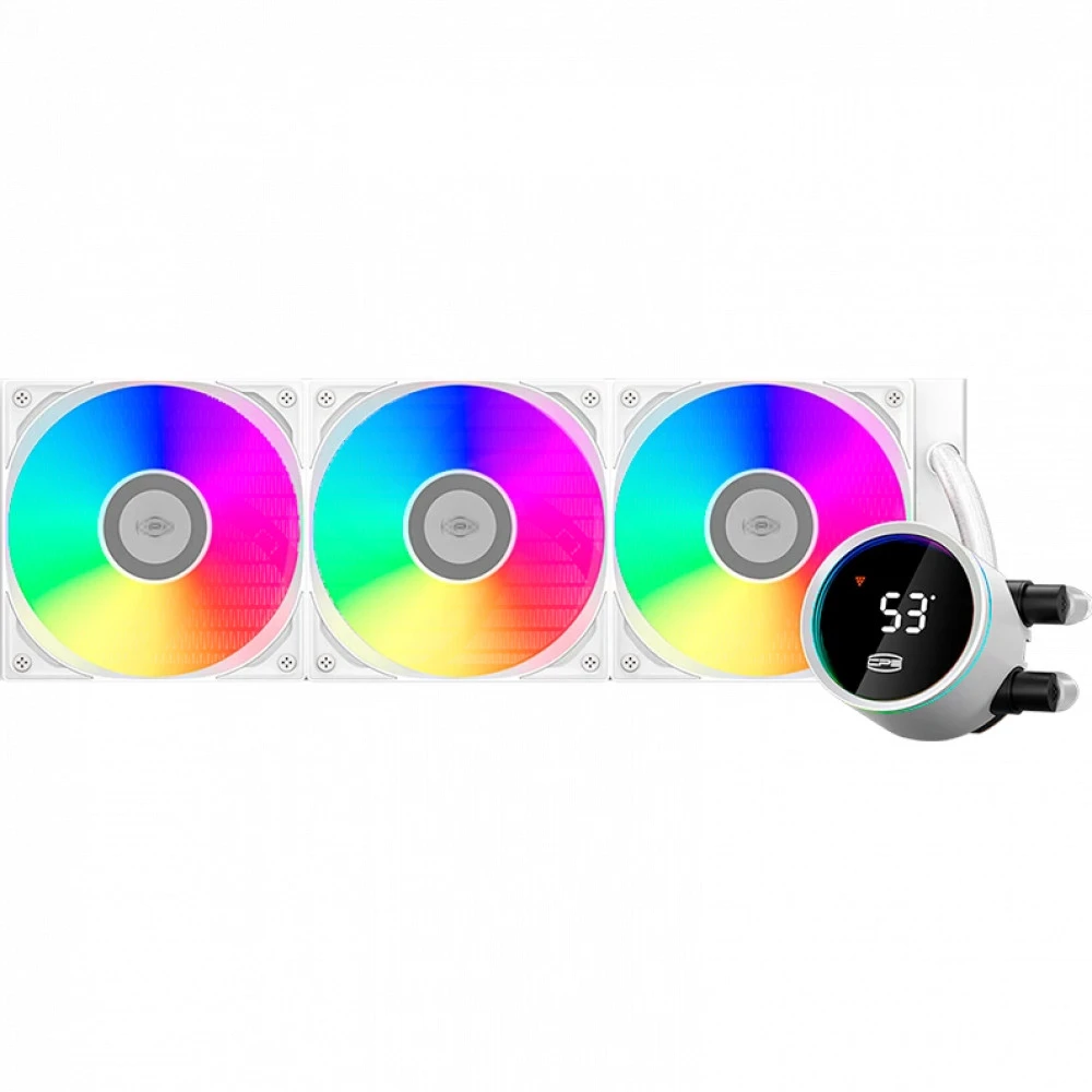 Система охлаждения PCcooler DA360 Pro ARGB Digital White DA360 Pro ARGB Digital WH Для процессора