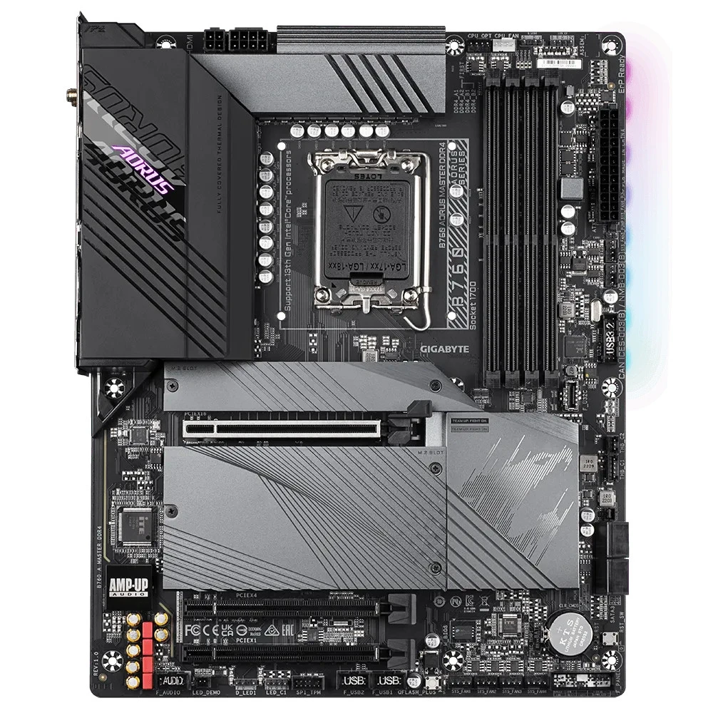 Материнская плата Gigabyte B760 AORUS MASTER DDR4 ATX, LGA 1700