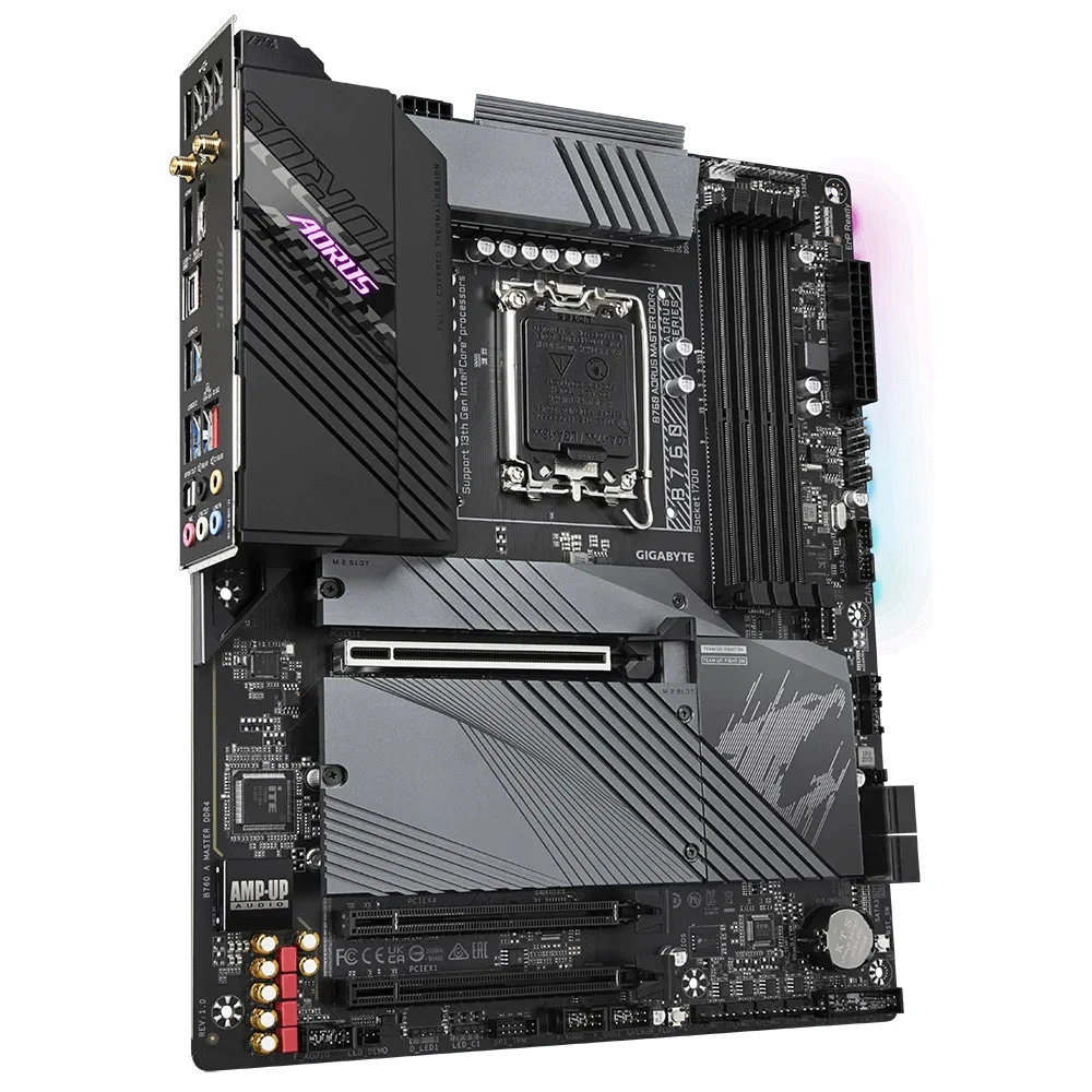 Материнская плата Gigabyte B760 AORUS MASTER DDR4 ATX, LGA 1700