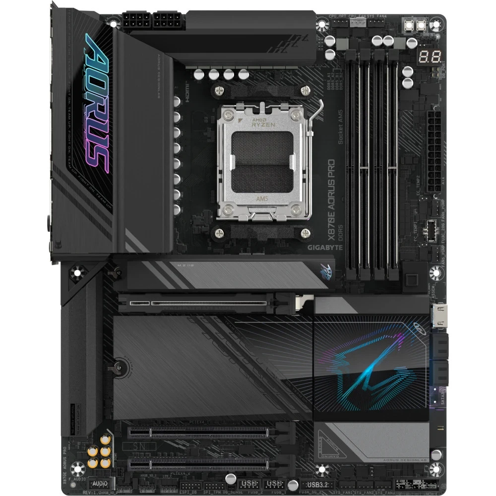 Материнская плата Gigabyte X870E AORUS PRO X870E AORUS PRO 1.0 ATX, AMD AM5