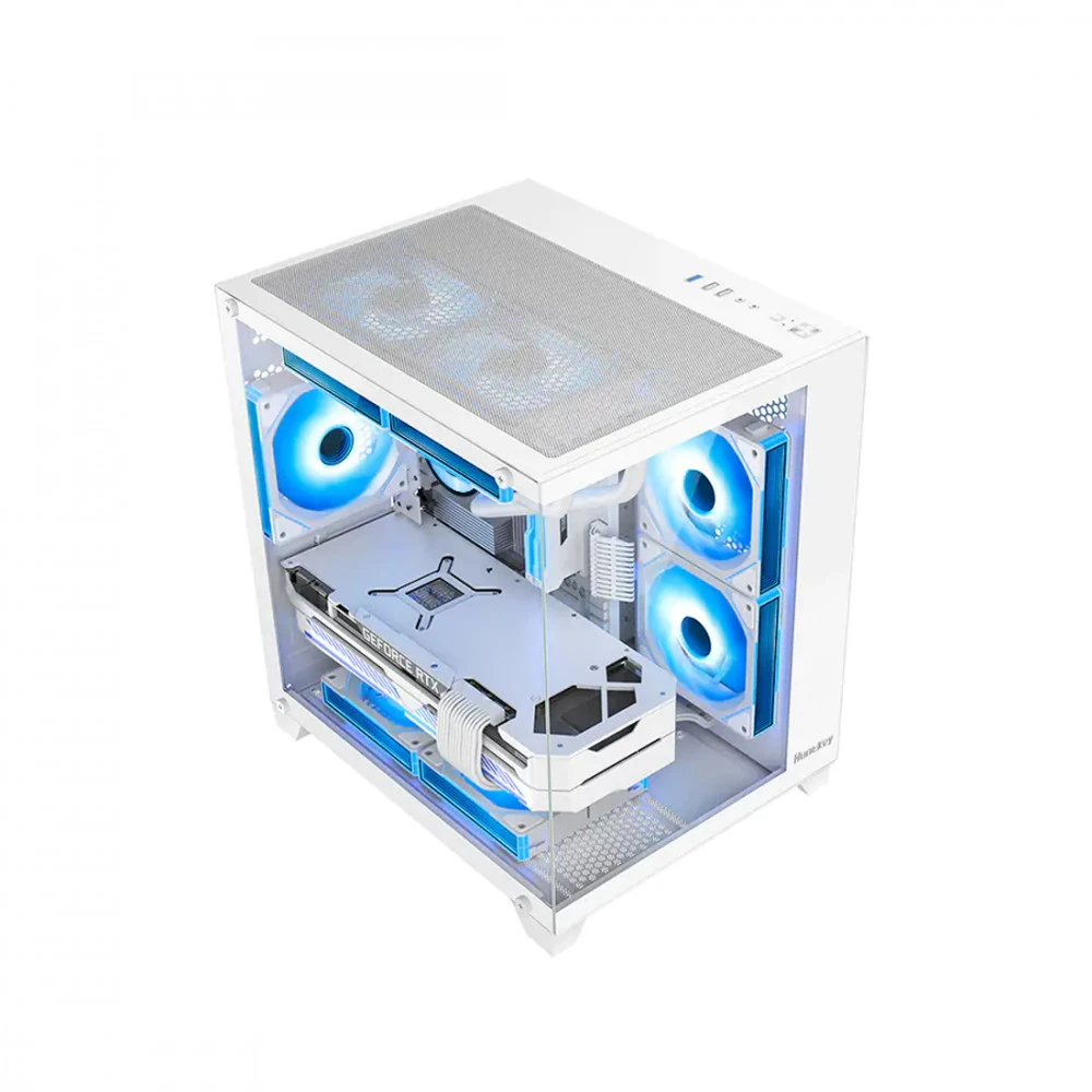 Корпус Huntkey S900 White Mini-Tower