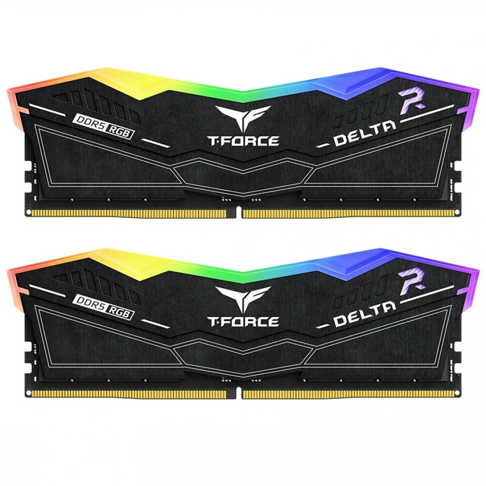 ОЗУ Team Group DELTA RGB FF3D564G6000HC30CDC01 DIMM, DDR5, 64 Гб (2 х 32 Гб), 6000 МГц
