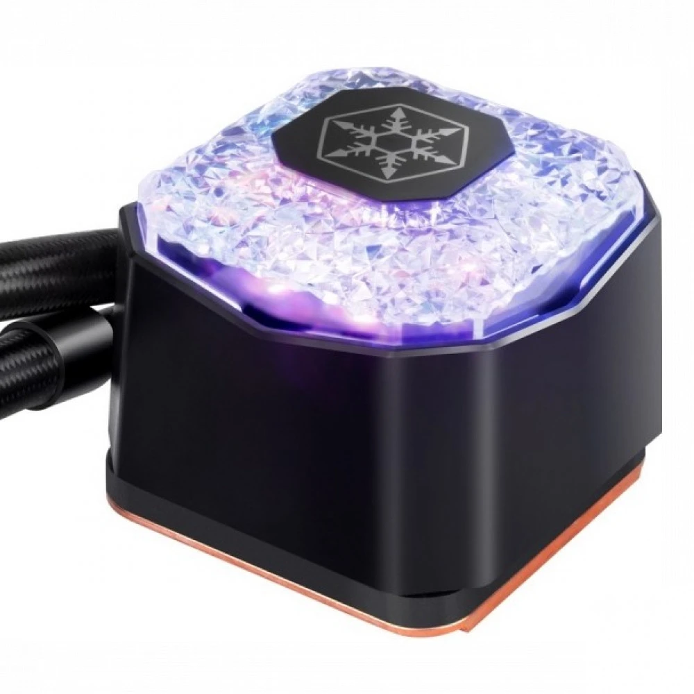 Система охлаждения Silverstone SST-IG360-ARGB 360mm high-performance ARGB AIO liquid cooler with 3 x 120mm ARGB fans G53IG360ARGB020 Для процессора