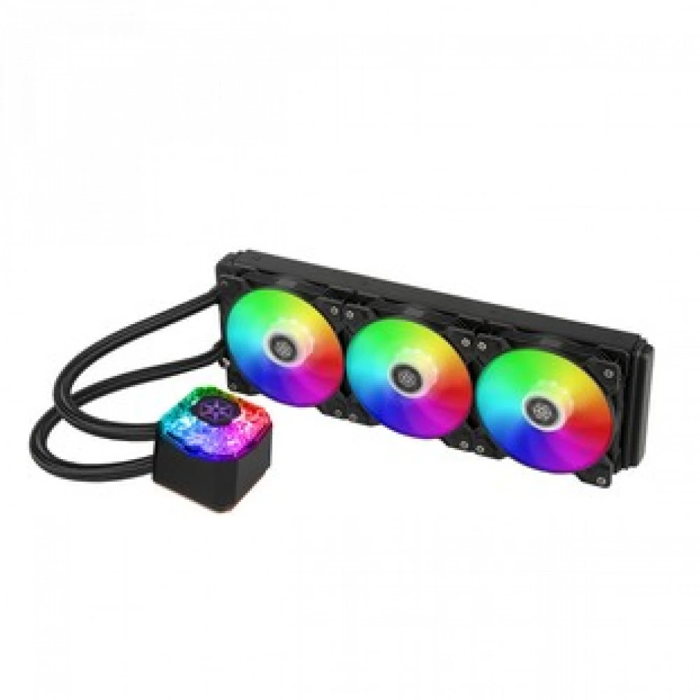 Система охлаждения Silverstone SST-IG360-ARGB 360mm high-performance ARGB AIO liquid cooler with 3 x 120mm ARGB fans G53IG360ARGB020 Для процессора
