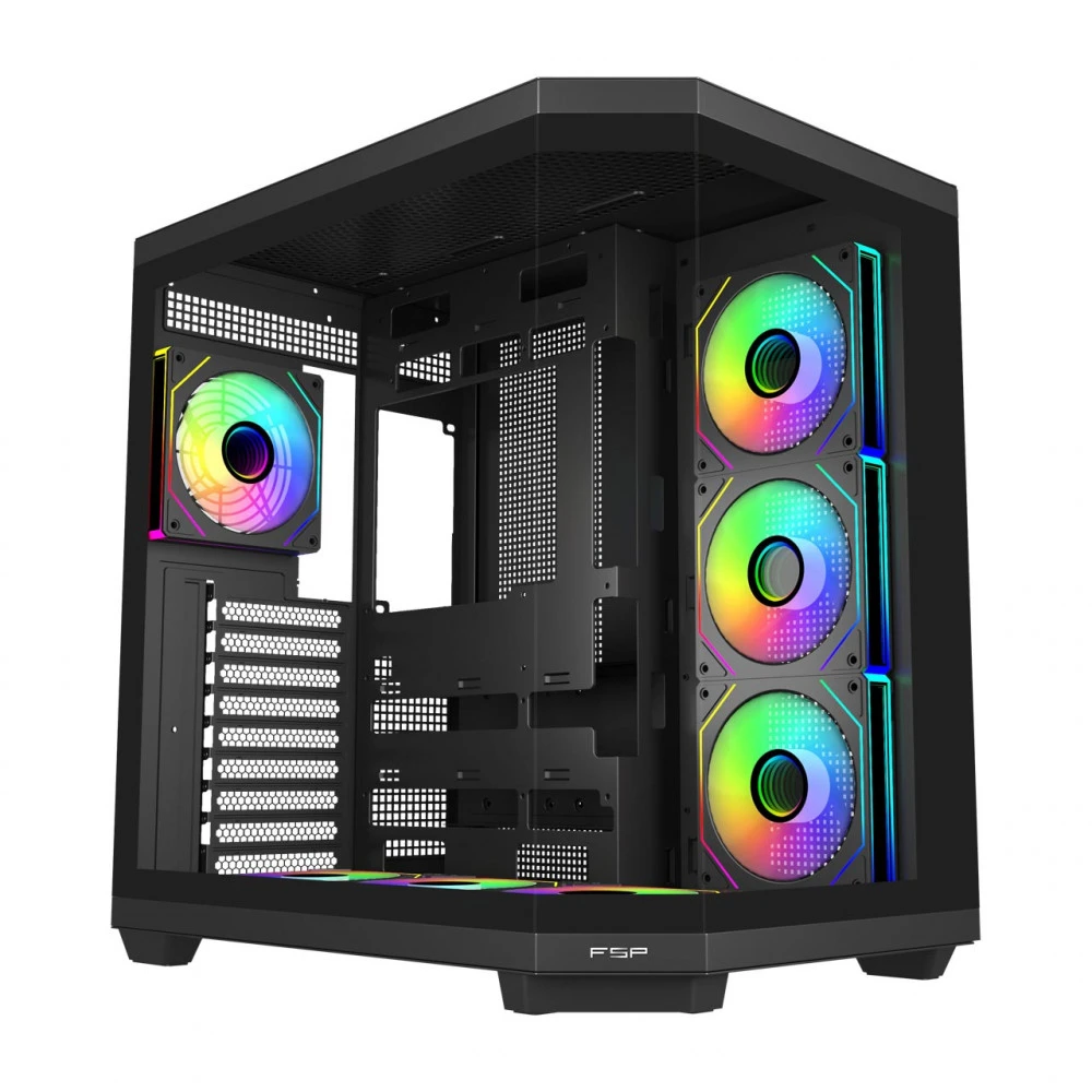 Корпус FSP U580-BA Black Full-Tower