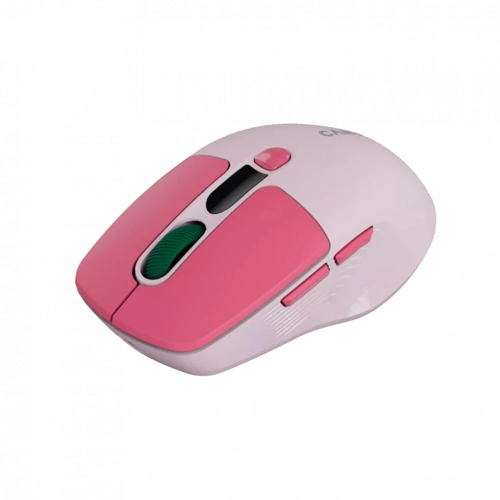 Мышь Canyon MW-26 LCD Silent Dual Mode Wireless Pink CNS-CMSW26P Бюджетные, Беспроводная