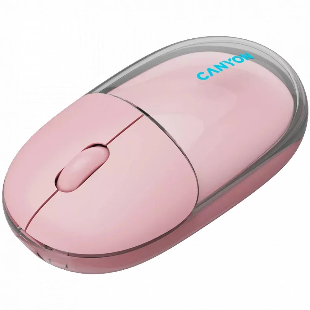 Мышь Canyon OnClick 24 BT Pink CNS-CMSW24P Бюджетные, Беспроводная