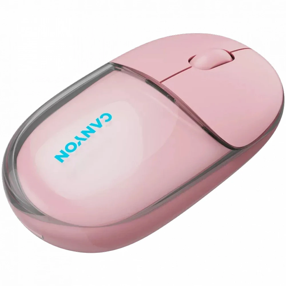 Мышь Canyon OnClick 24 BT Pink CNS-CMSW24P Бюджетные, Беспроводная