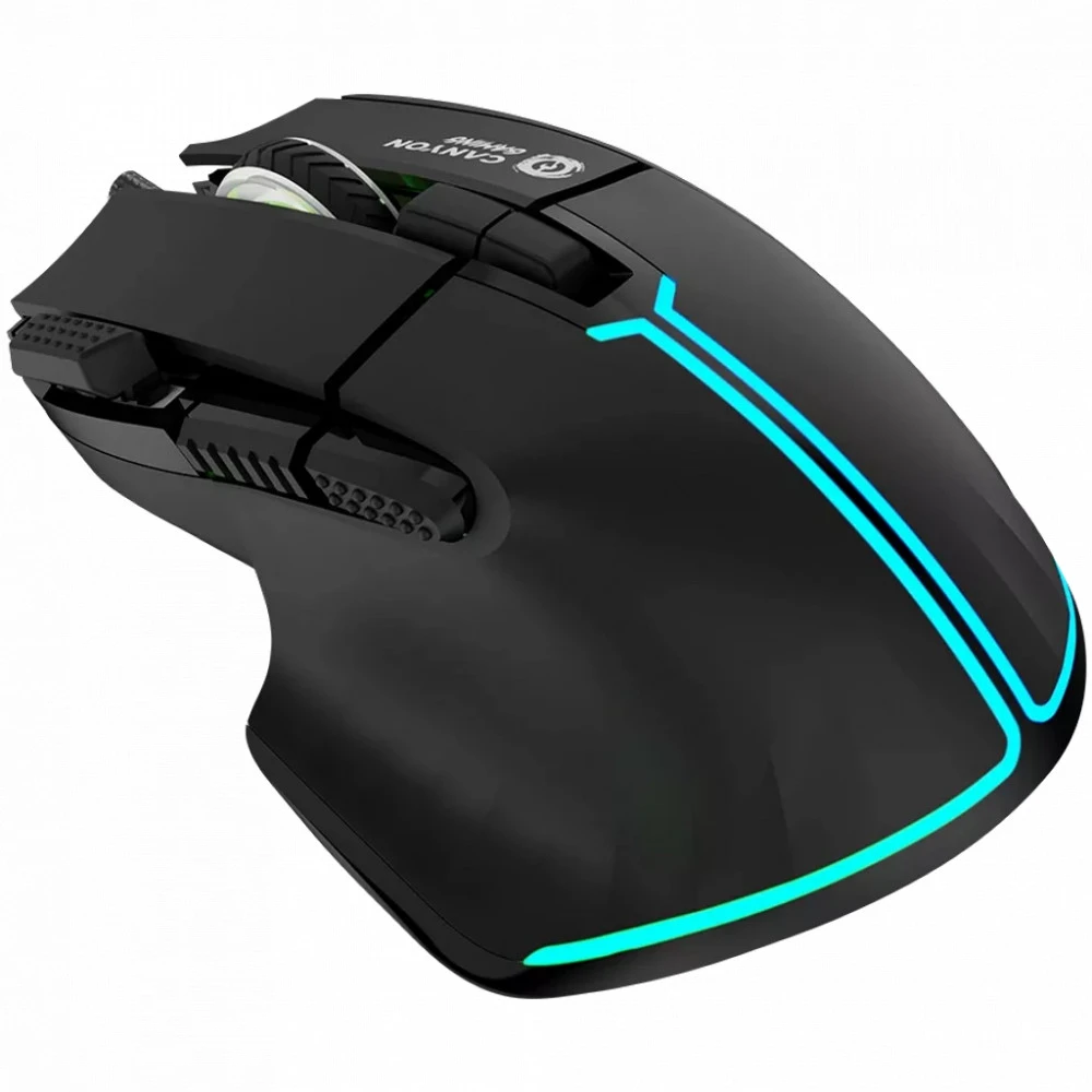 Мышь Canyon Fortnax GM-636 RGB 9buttons Wired Black CND-SGM636B Игровые, Проводная