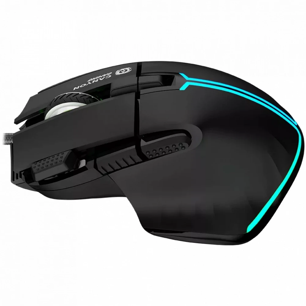 Мышь Canyon Fortnax GM-636 RGB 9buttons Wired Black CND-SGM636B Игровые, Проводная