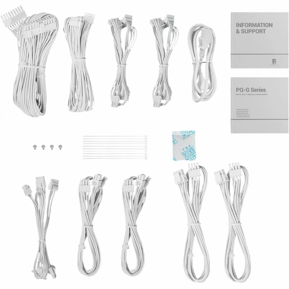 Блок питания GamerStorm PQ1200G White PQ1200GWH 1200 Вт, 80+ Gold