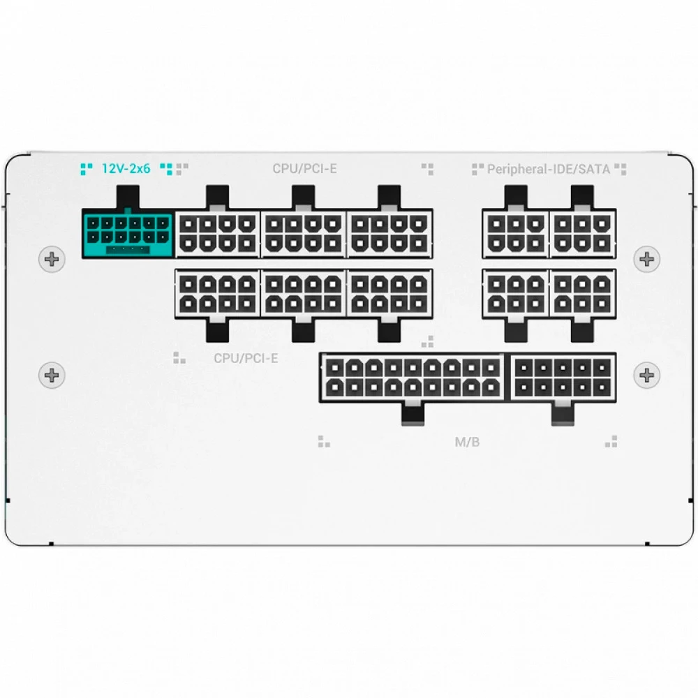Блок питания GamerStorm PQ1200G White PQ1200GWH 1200 Вт, 80+ Gold