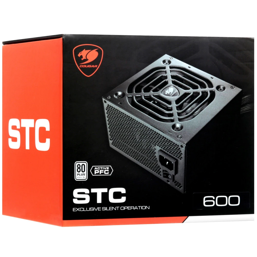 Блок питания Cougar STC600 600 Вт, 80+ White