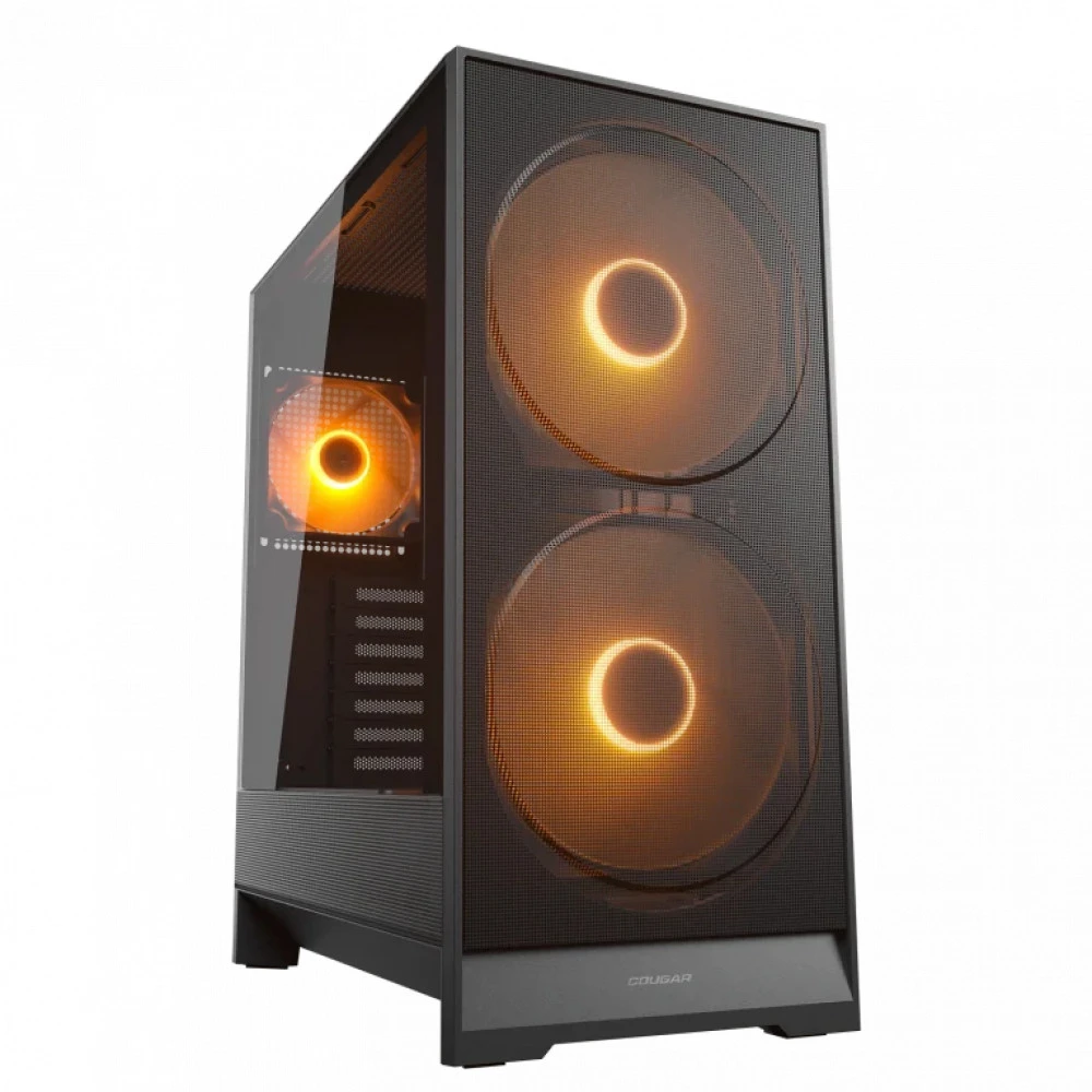 Корпус Cougar Airface 180 Black 385VA40.0001 Mid-Tower