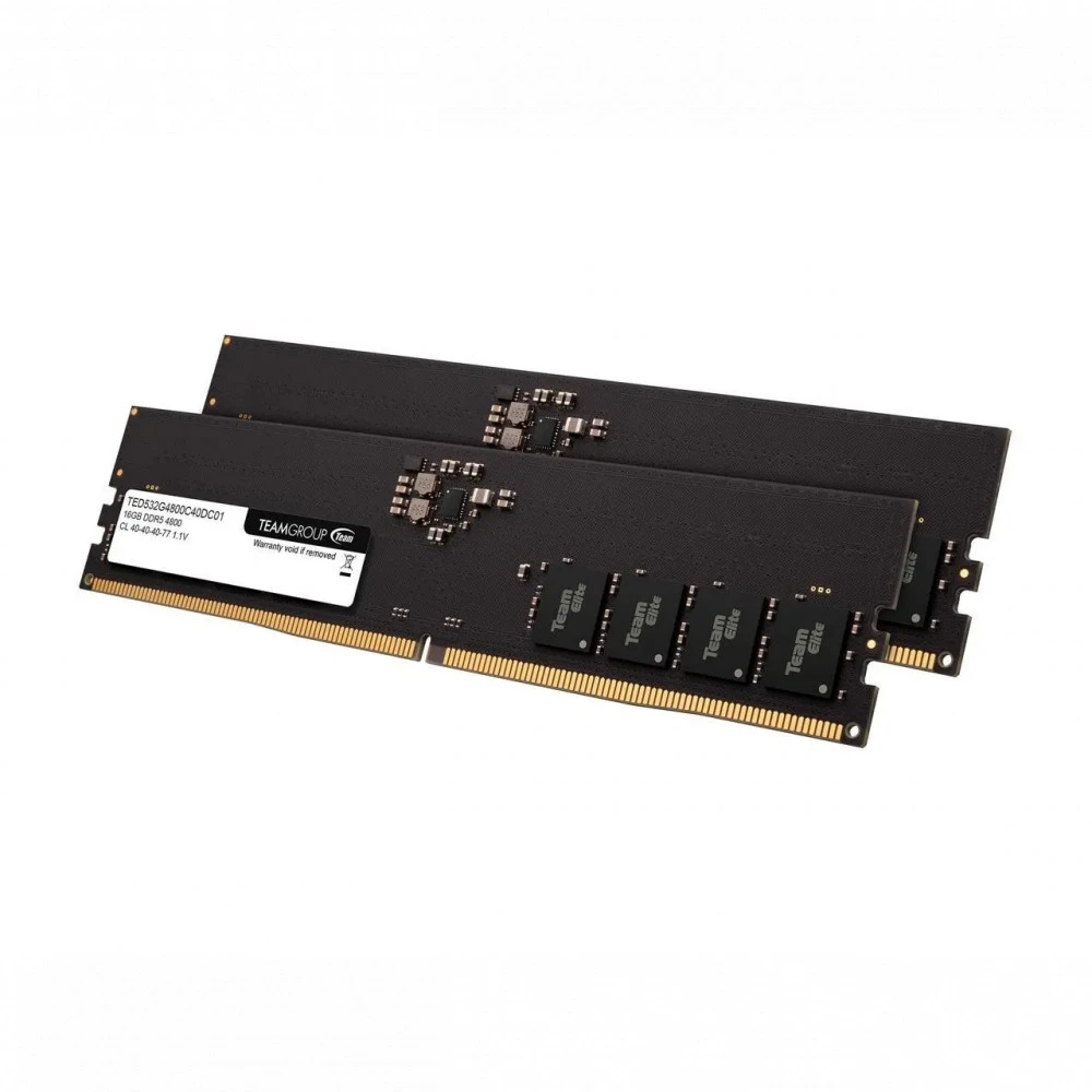 ОЗУ Team Group ELITE TED464G3200C22DC02 DIMM, DDR4, 64 Гб (2 х 32 Гб), 3200 МГц