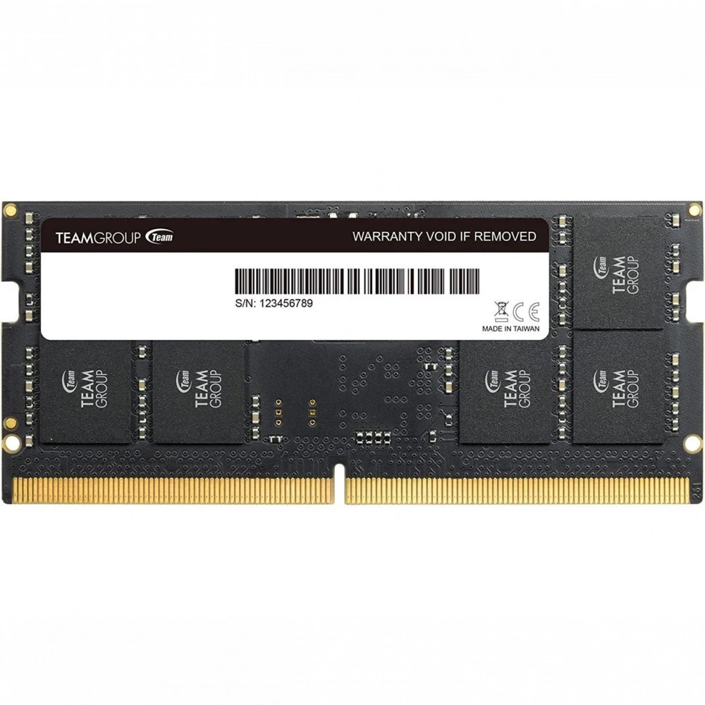 ОЗУ Team Group ELITE TED516G4800C40-S01 SO-DIMM, DDR5, 16 Гб, 4800 МГц