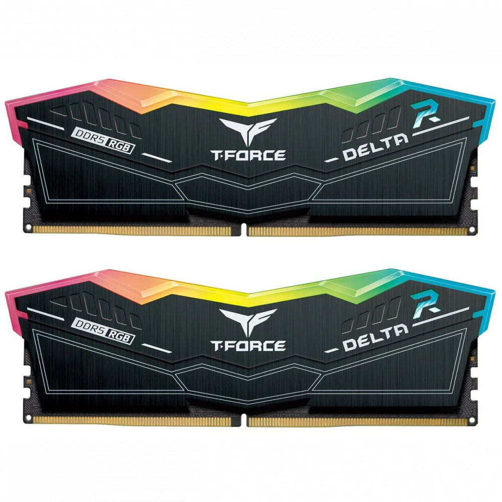 ОЗУ Team Group DELTA RGB FF3D532G6000HC38ADC01 DIMM, DDR5, 32 Гб (2 х 16 Гб), 6000 МГц