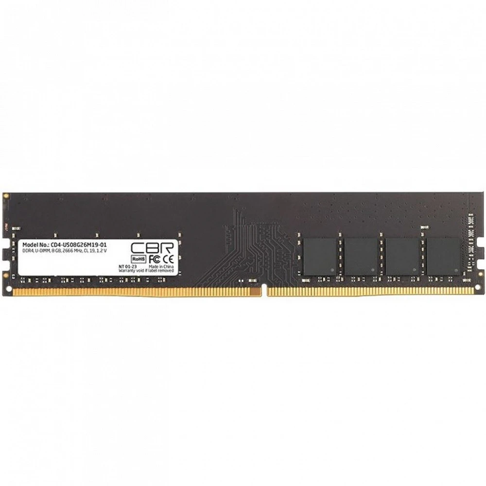 ОЗУ CBR CD4-US08G26M19-01 DIMM, DDR4, 8 Гб, 2666 МГц