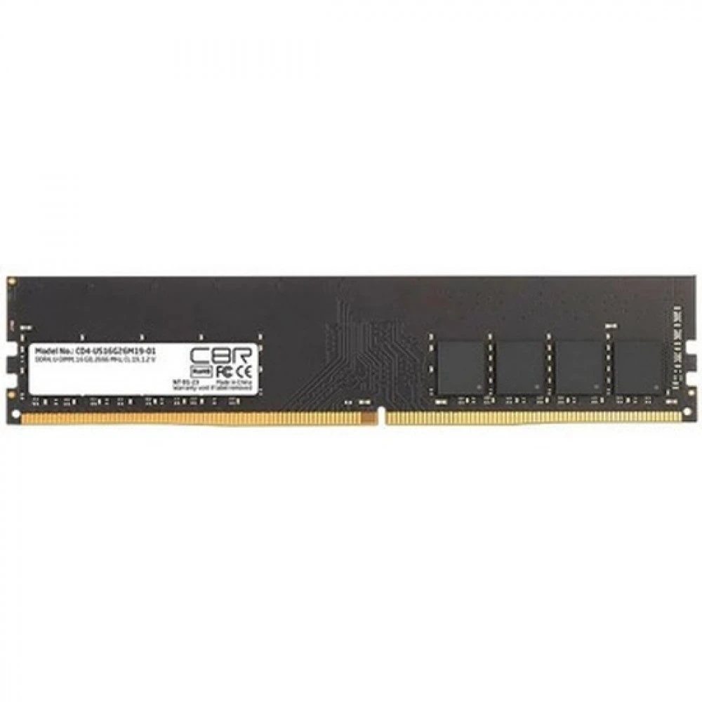 ОЗУ CBR CD4-US16G26M19-01 DIMM, DDR4, 16 Гб, 2666 МГц