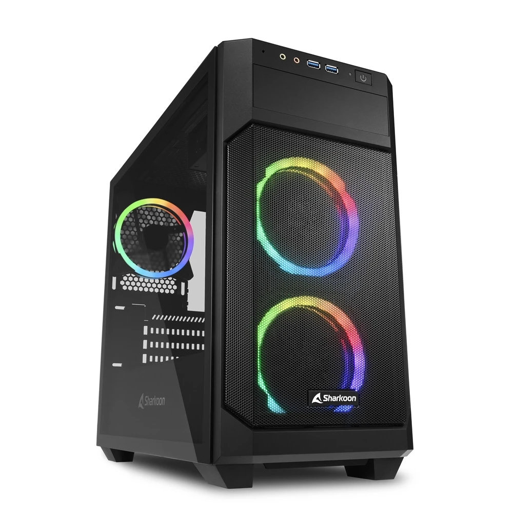Корпус Sharkoon RGB V1000 Mini-Tower