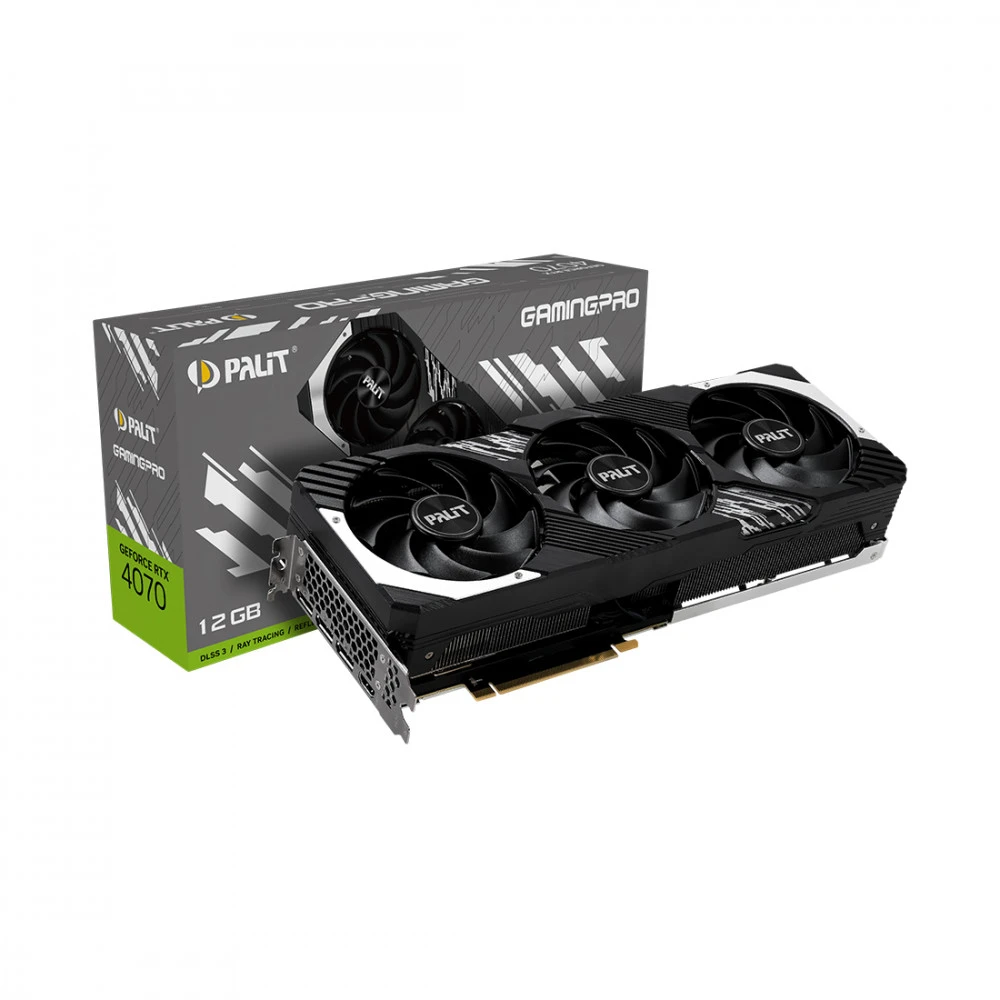 Видеокарта Palit RTX4070 GAMINGPRO NED4070019K9-1043A 12 ГБ