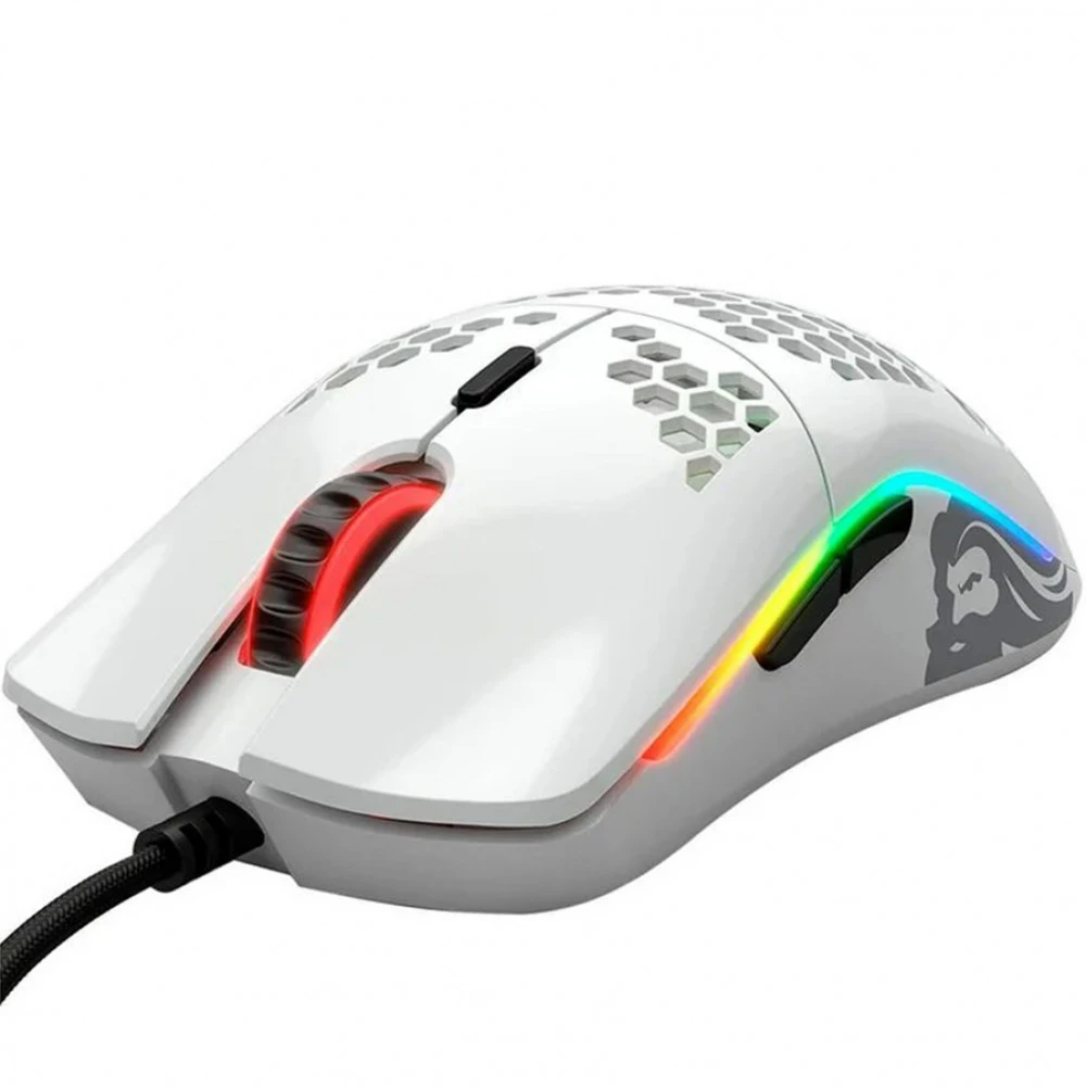 Мышь GLORIOUS Model O GO-GWHITE Игровые, Проводная