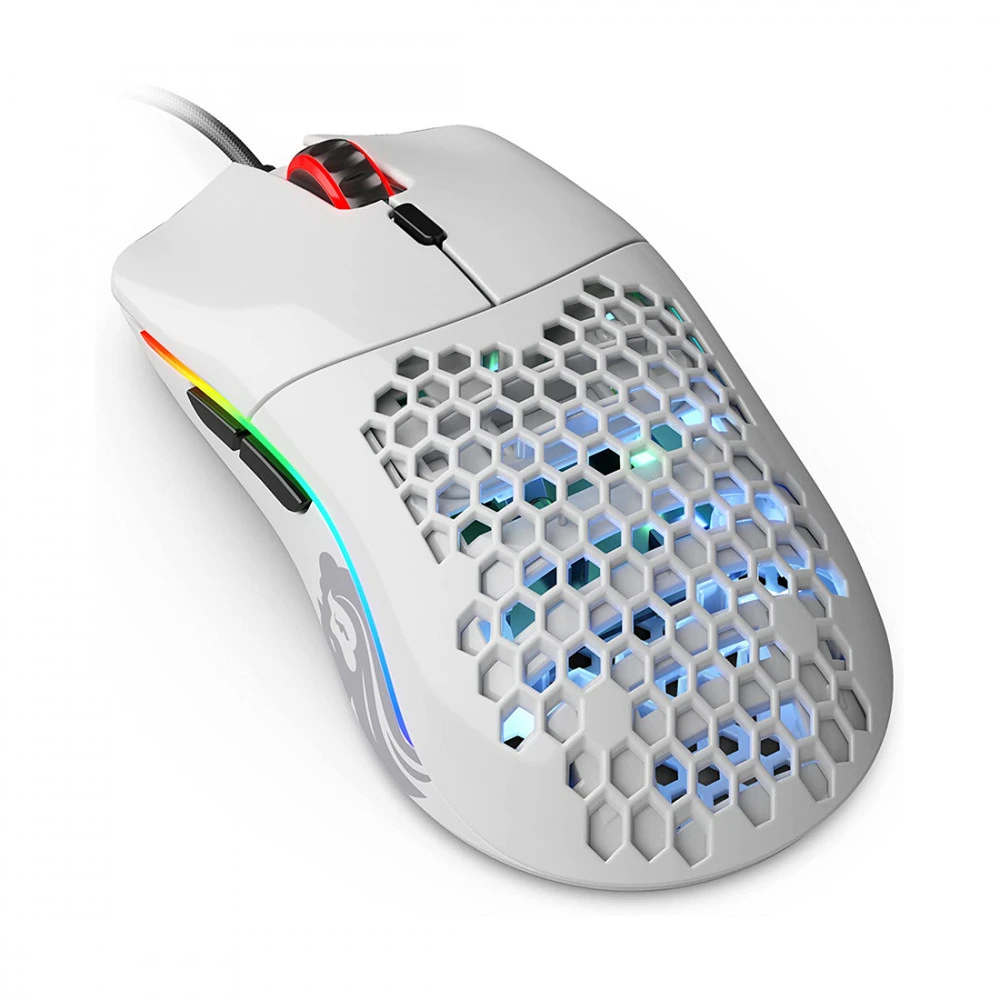 Мышь GLORIOUS Model O- GOM-GWHITE Игровые, Проводная