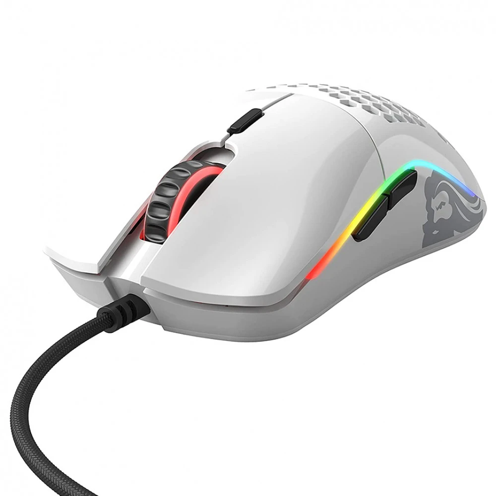 Мышь GLORIOUS Model O- GOM-GWHITE Игровые, Проводная