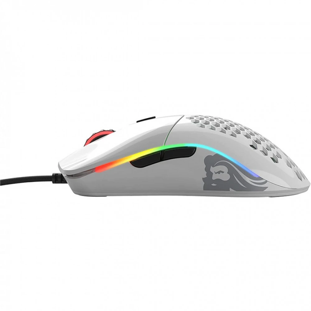 Мышь GLORIOUS Model O- GOM-GWHITE Игровые, Проводная