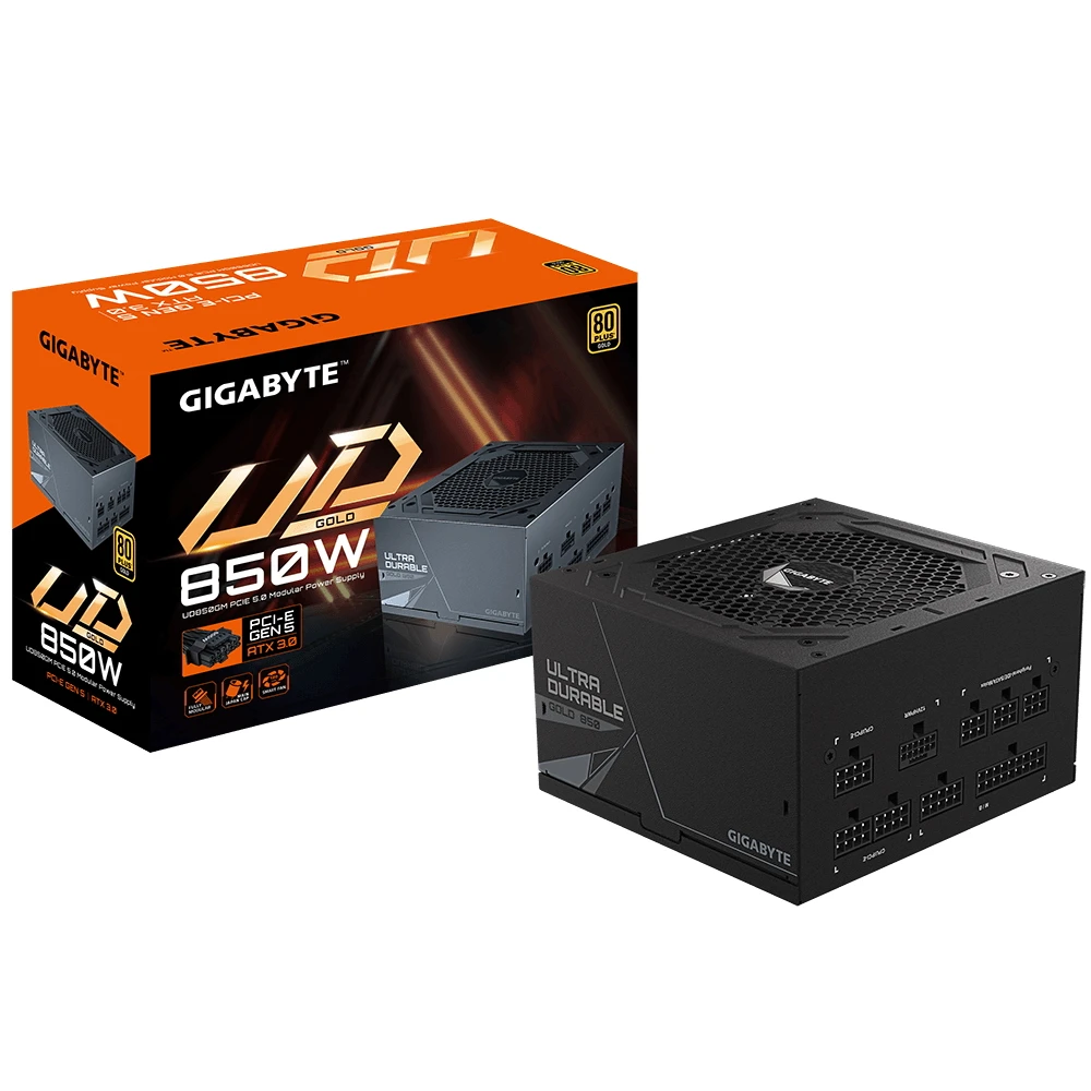 Блок питания Gigabyte GP-UD850GM PG5 V2 850 Вт, 80+ Gold