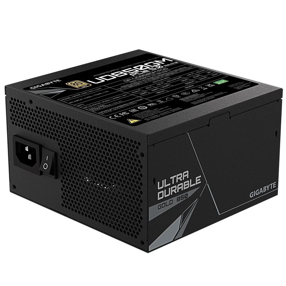 Блок питания Gigabyte GP-UD850GM PG5 V2 850 Вт, 80+ Gold