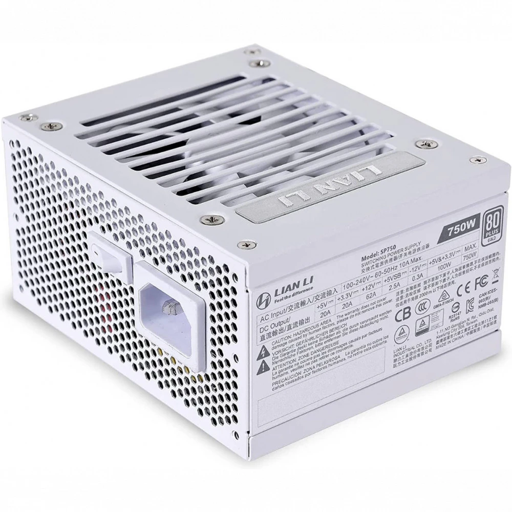 Блок питания Lian Li SP750 G89.SP750W.00EU 750 Вт, 80+ Gold